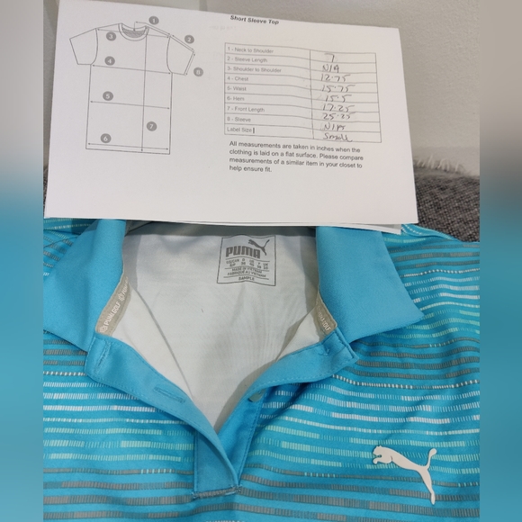 Puma Striped Golf Short - Small - Picture 6 of 6